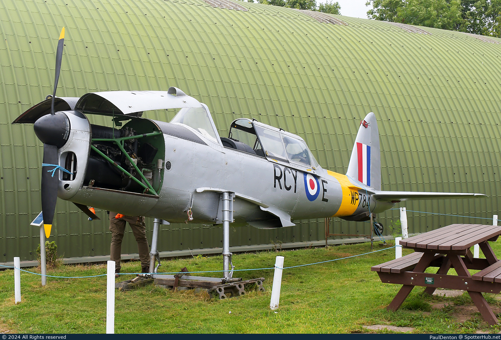 Photo of WP784 - De Havilland Canada DHC-1 Chipmunk T.10 operated by Royal Air Force