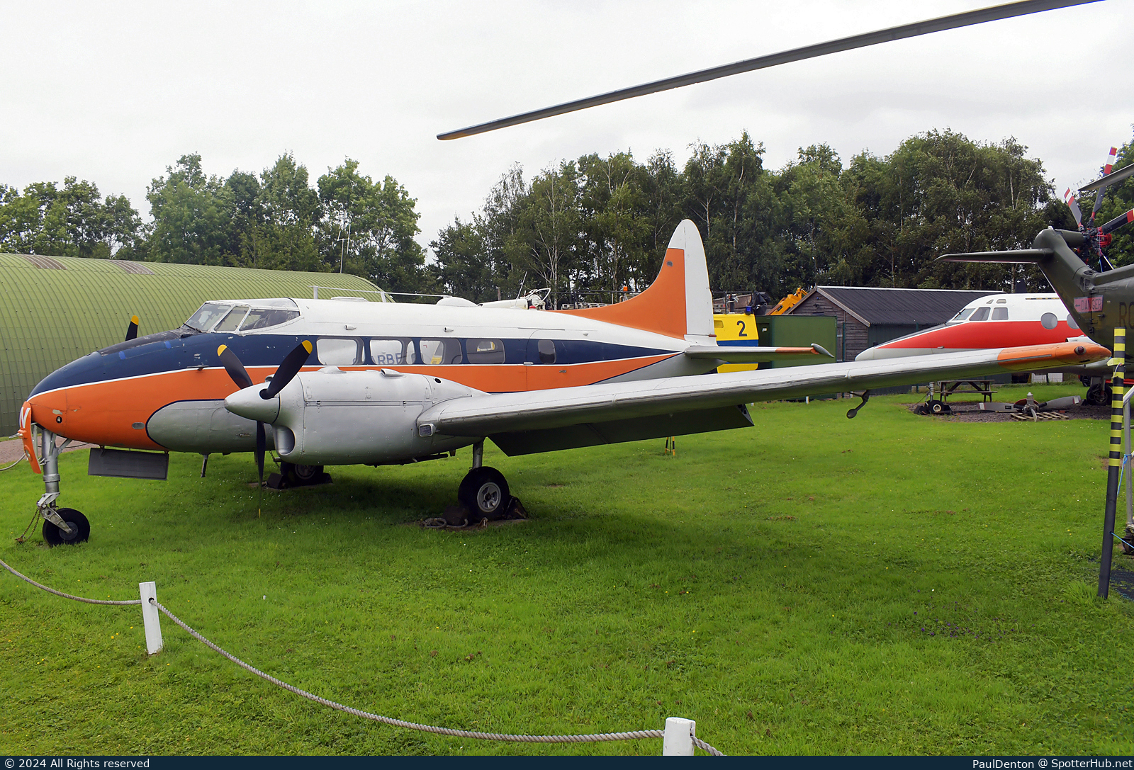 Photo of G-ANUW - De Havilland DH-104 Dove 6 operated by East Midlands Aeropark