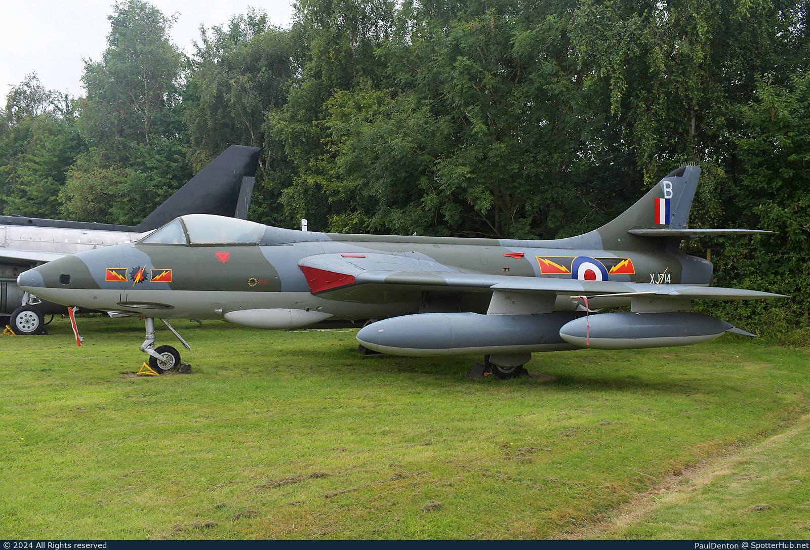 Photo of XJ714 - Hawker Hunter F.6 operated by Royal Air Force