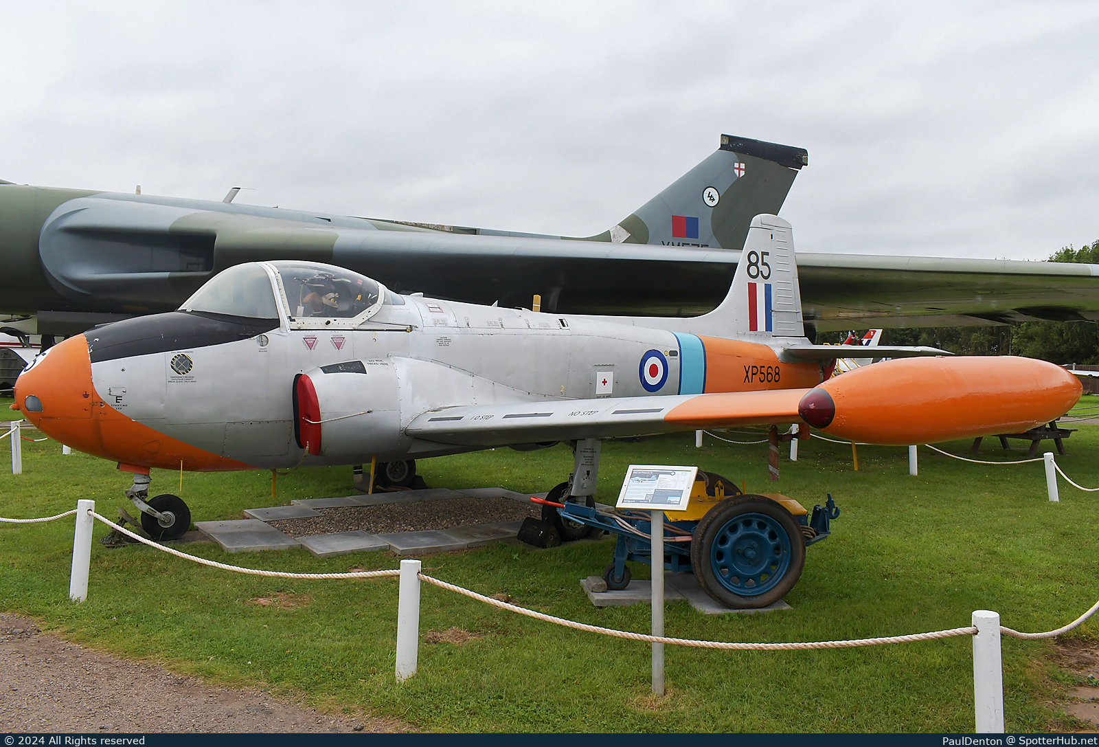 Photo of XP568 - BAC Jet Provost T4 operated by Royal Air Force
