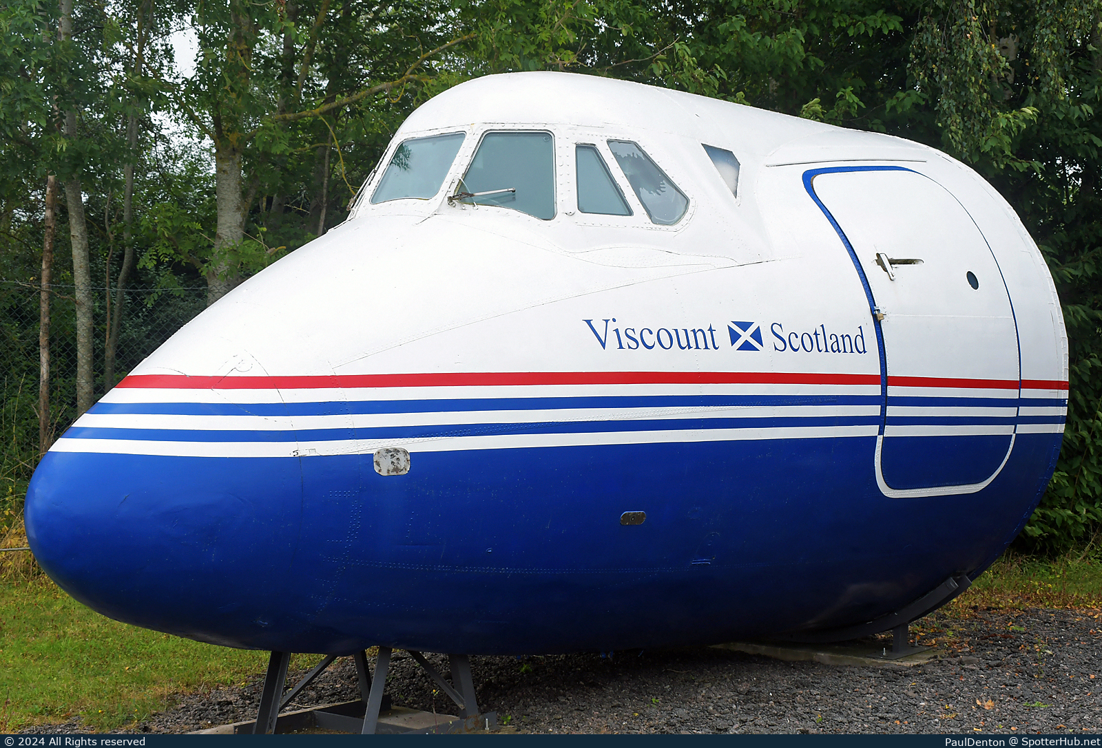Photo of G-CSZB - Vickers Viscount 807 operated by British Air Ferries