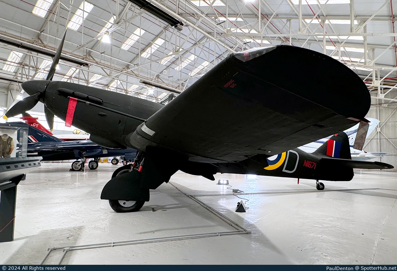 Photo of N1671 - Boulton Paul Defiant Mk.I operated by Royal Air Force