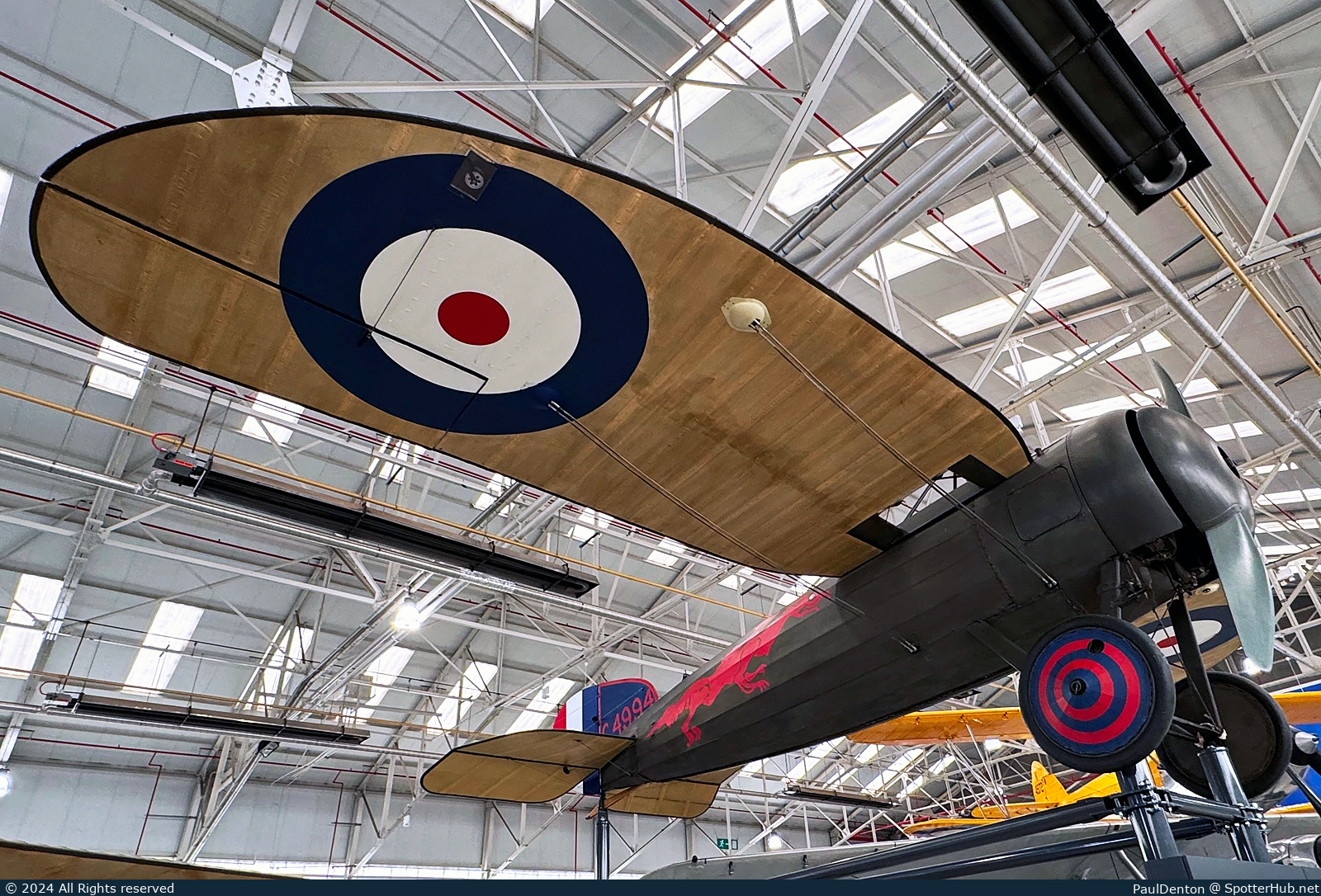 Photo of G-BLWM - Bristol M.1C [Replica] operated by Royal Flying Corps