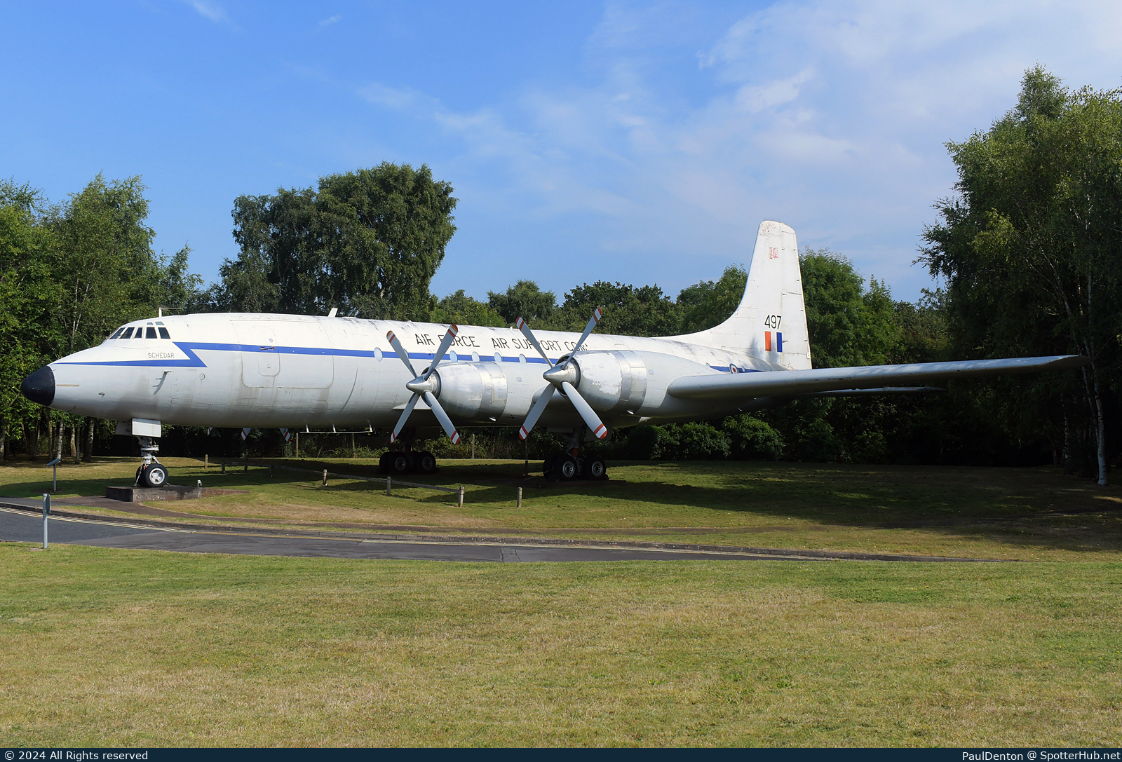 Photo of XM497 - Bristol 175-253 Britannia operated by Royal Air Force