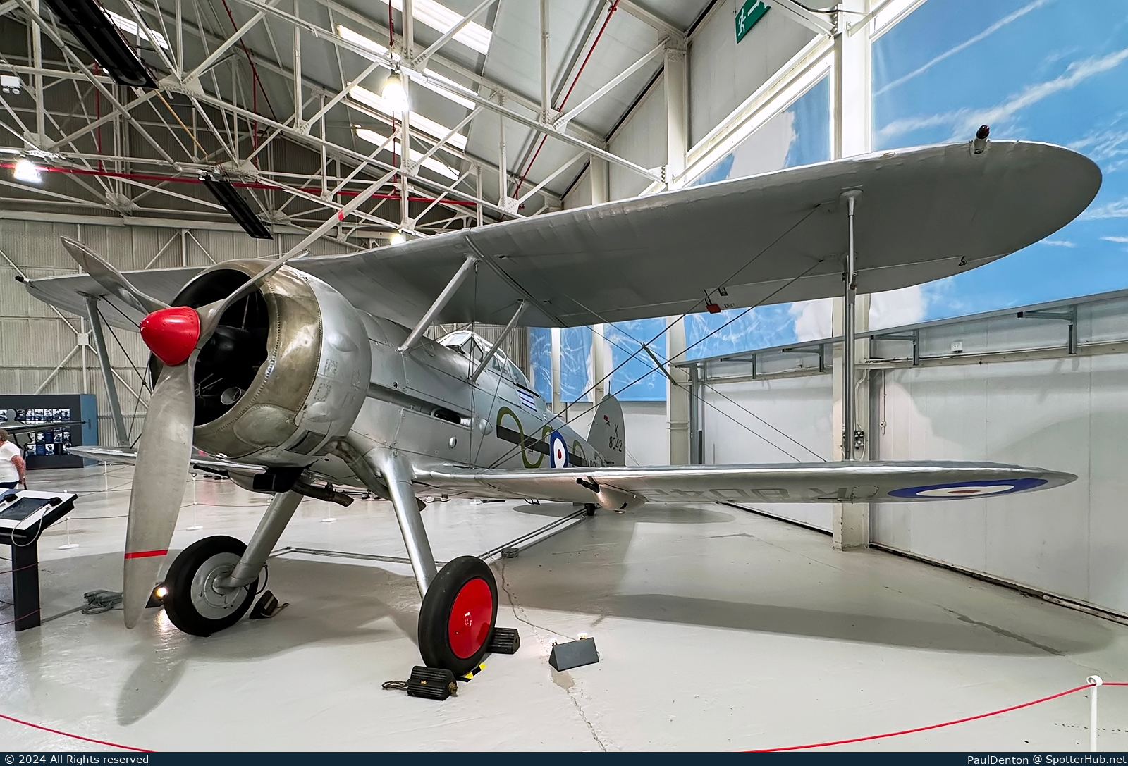 Photo of K8042 - Gloster Gladiator II operated by Royal Air Force