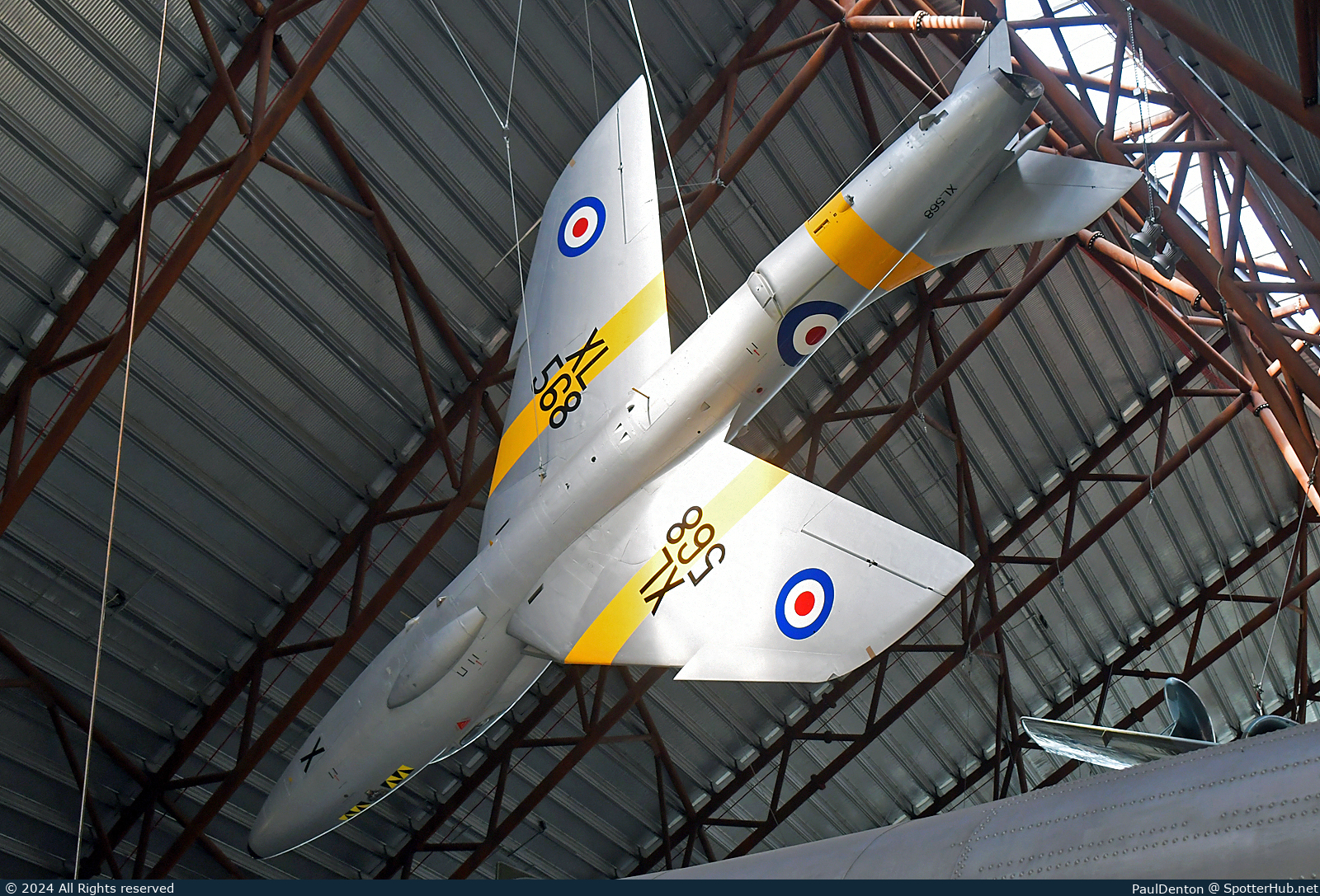 Photo of XL568 - Hawker Hunter T.7A operated by Royal Air Force