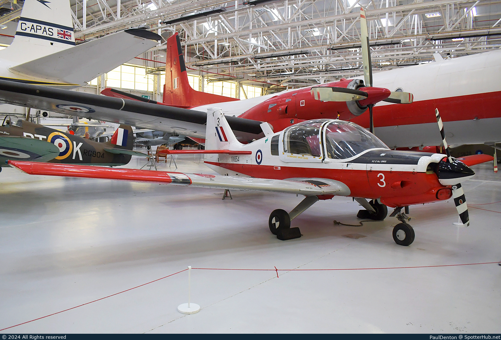 Photo of XX654 - Scottish Aviation Bulldog T.1 operated by Royal Air Force