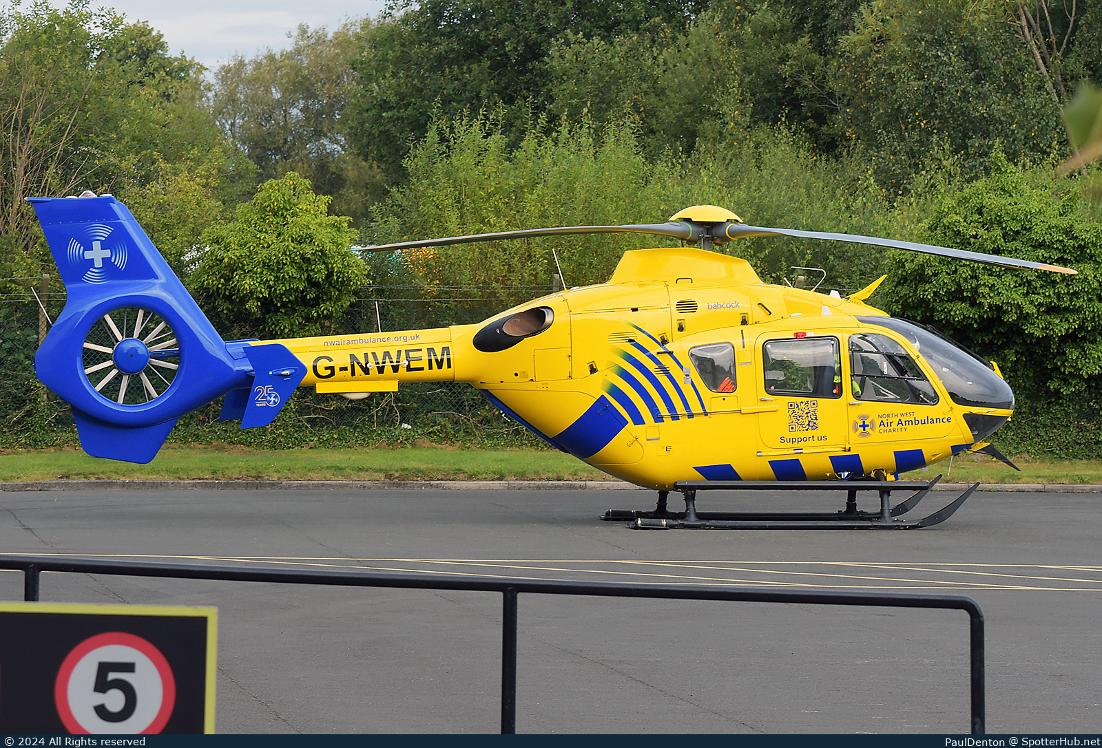 Photo of G-NWEM - Eurocopter EC135 T2 operated by North West Air Ambulance (opb Babcock Mission Critical Services Onshore)