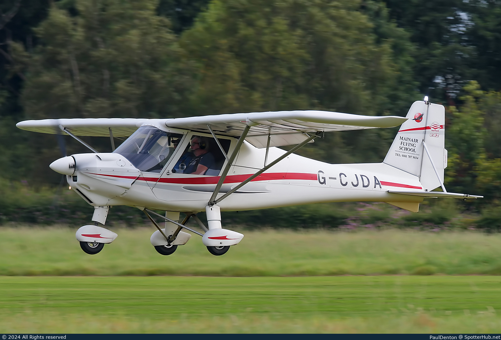 Photo of G-CJDA - Comco Ikarus C42 operated by Mainair Flying School