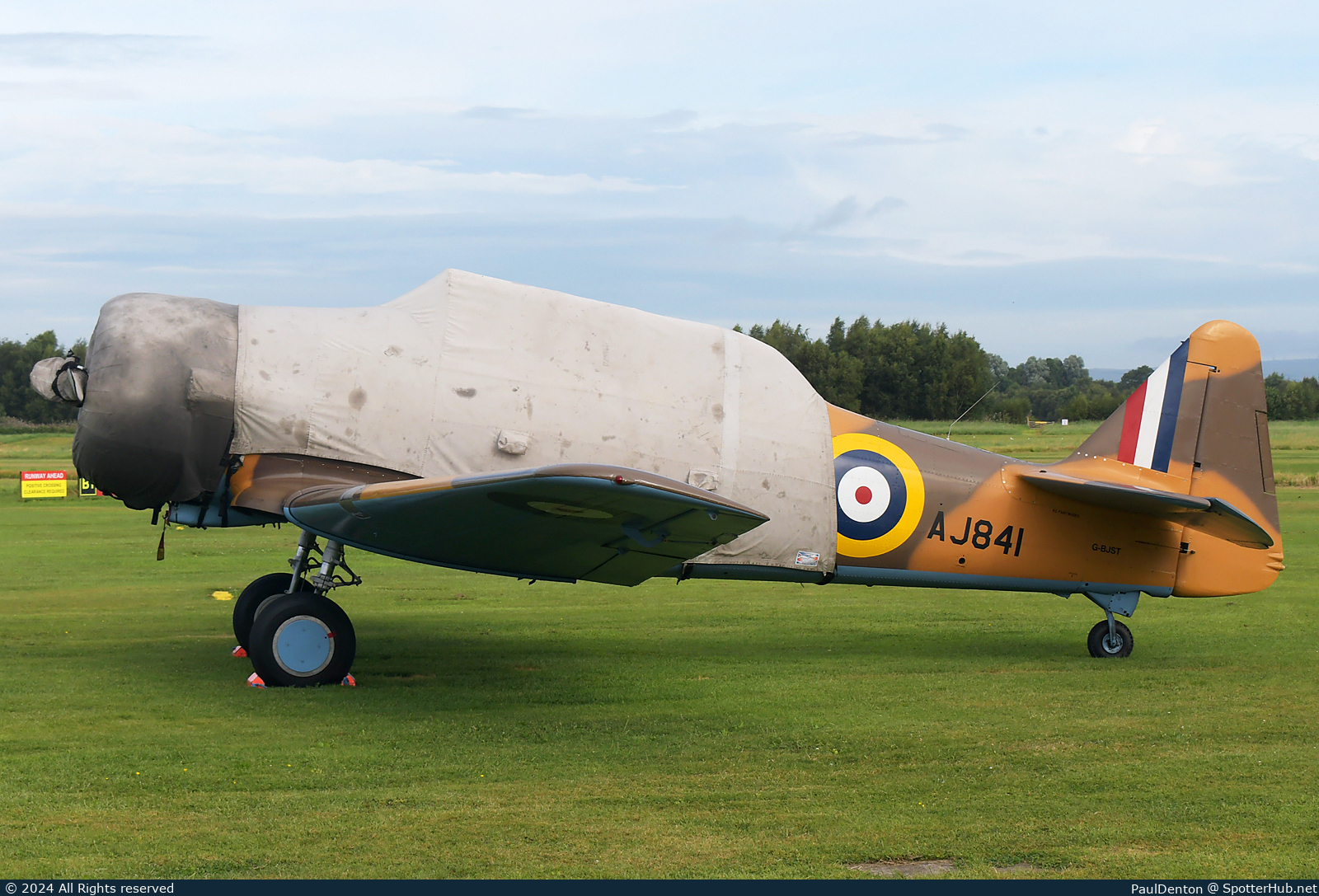 Photo of G-BJST - Canadian Car and Foundry Harvard Mk.IV [North American T-6] operated by Private