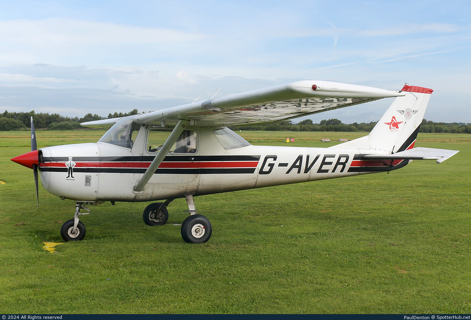 Photo of G-AVER - Reims-Cessna F150G operated by LAC Flying School