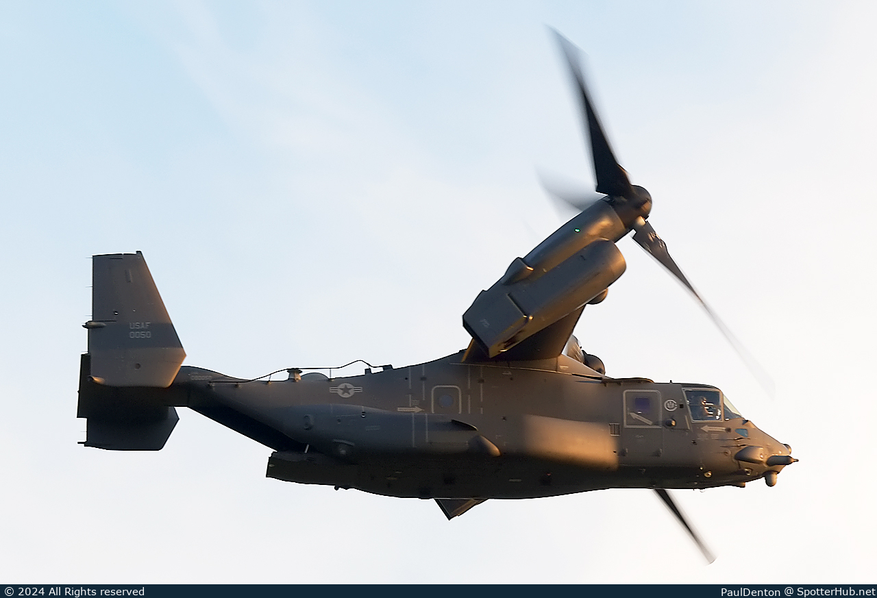Photo of 08-0050 - Bell Boeing CV-22B Osprey operated by US Air Force