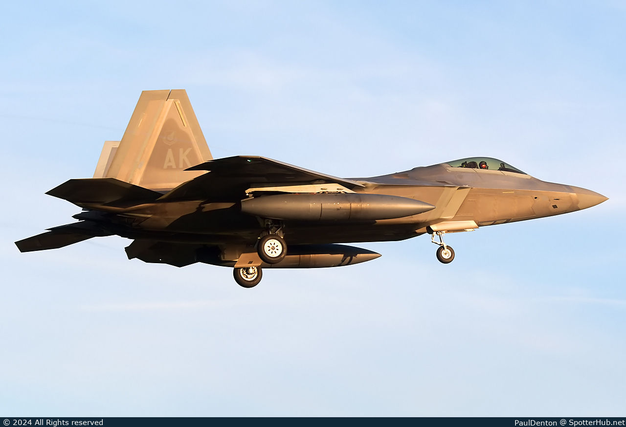 Photo of 07-4151 - Lockheed Martin F-22A Raptor operated by US Air Force