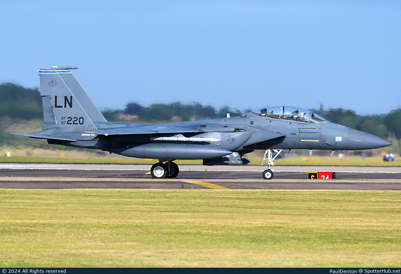 Photo of 97-0220 - Boeing F-15E Strike Eagle operated by US Air Force