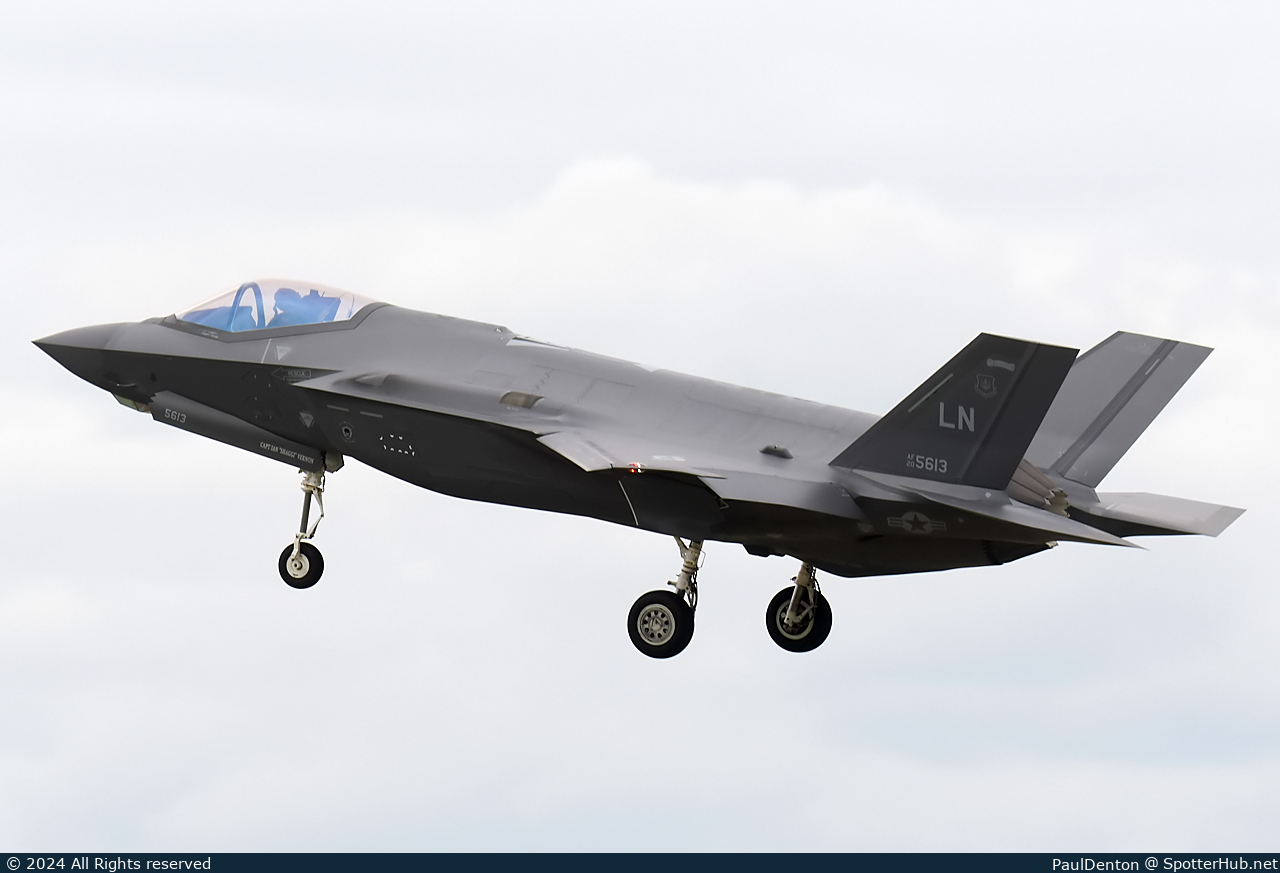 Photo of 20-5613 - Lockheed Martin F-35A Lightning II operated by US Air Force