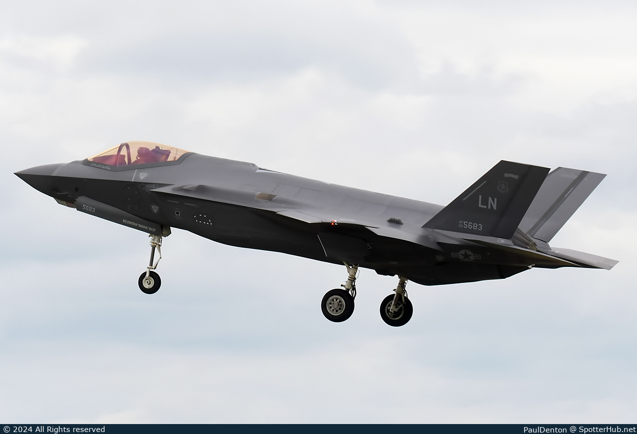 Photo of 22-5683 - Lockheed Martin F-35A Lightning II operated by US Air Force