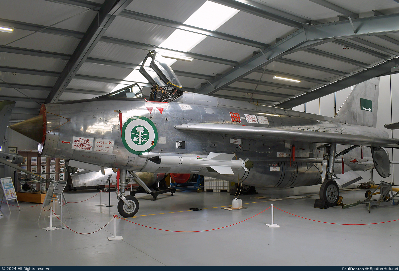 Photo of 53-671 - English Electric Lightning F.53 operated by Royal Saudi Air Force