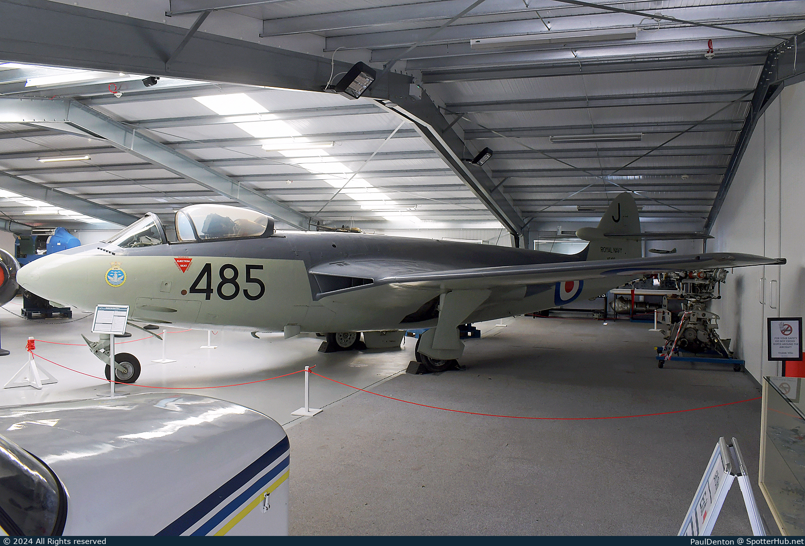 Photo of XE489 - Hawker Sea Hawk FGA.6 operated by Royal Navy