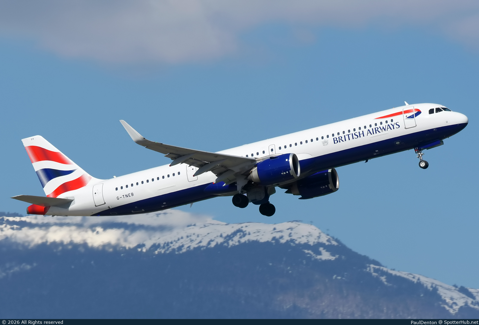 Photo of G-TNEB - Airbus A321-251NX operated by British Airways