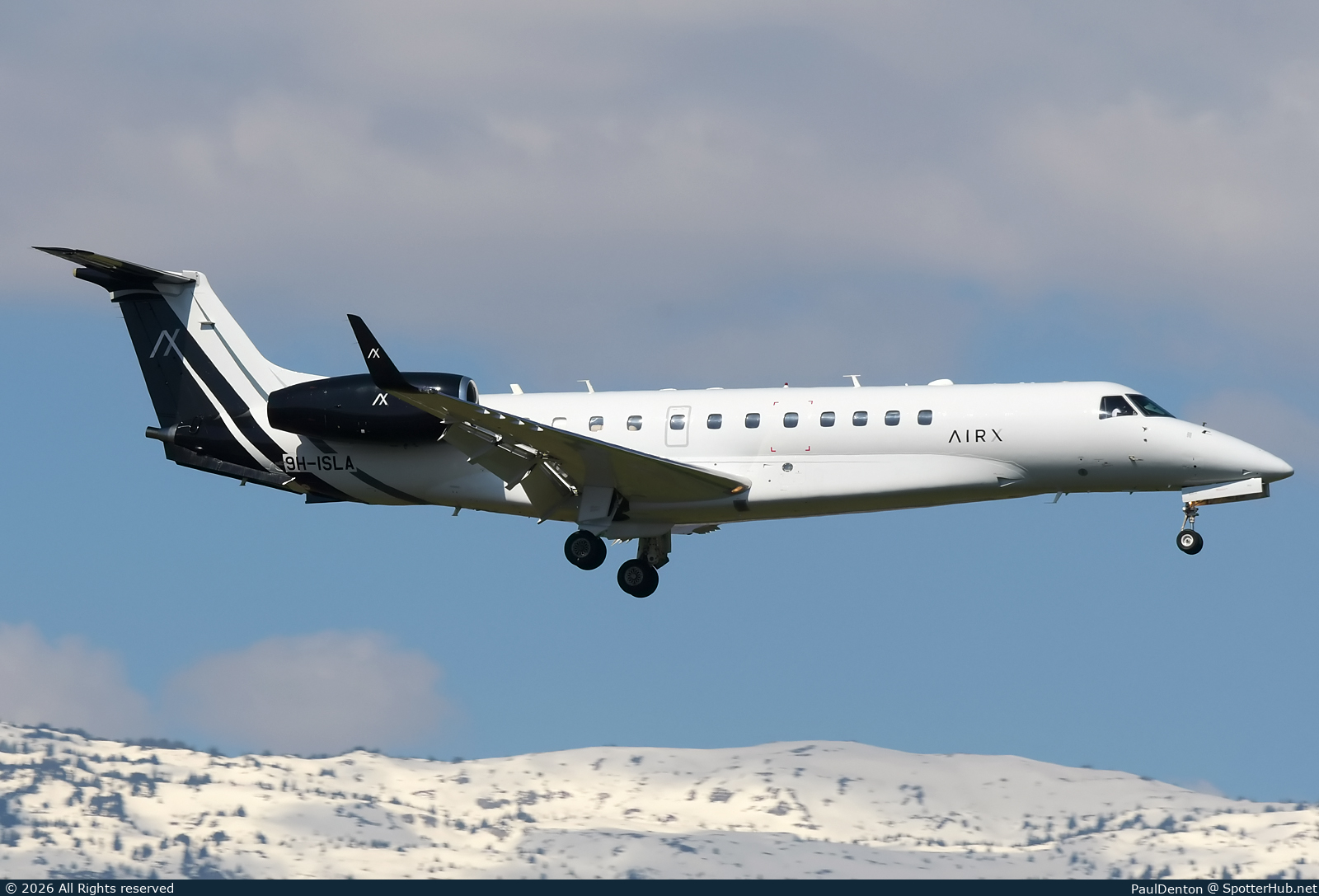 Photo of 9H-ISLA - Embraer Legacy 600 operated by AirX Charter