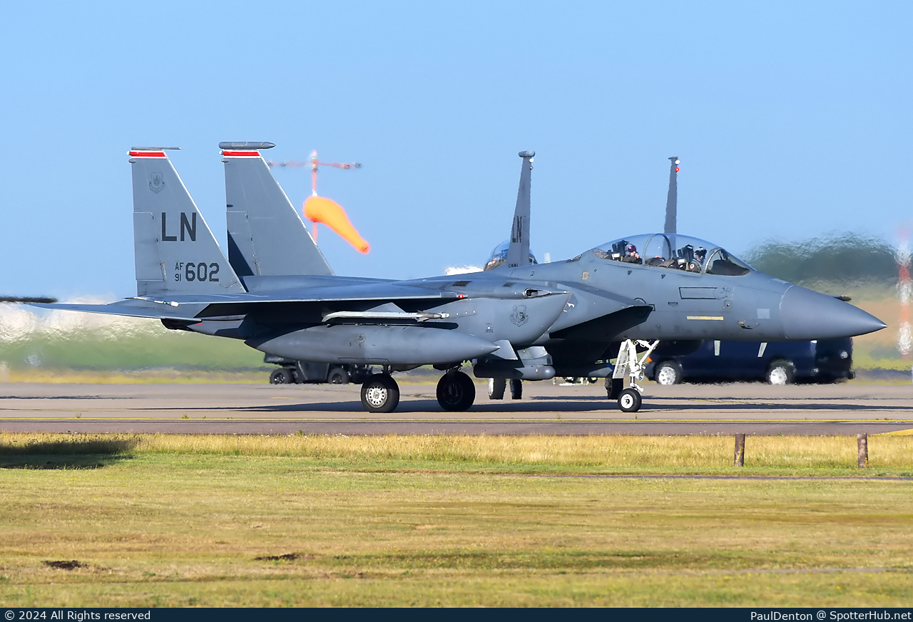 Photo of 91-0602 - McDonnell Douglas F-15E Eagle