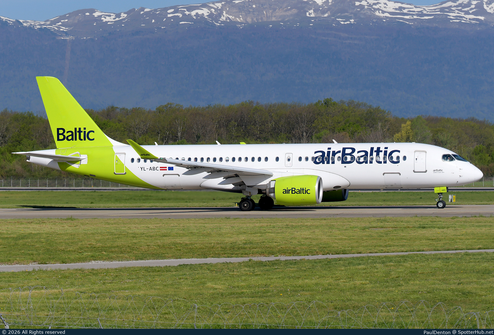 Photo of YL-ABC - Airbus A220-300 operated by airBaltic