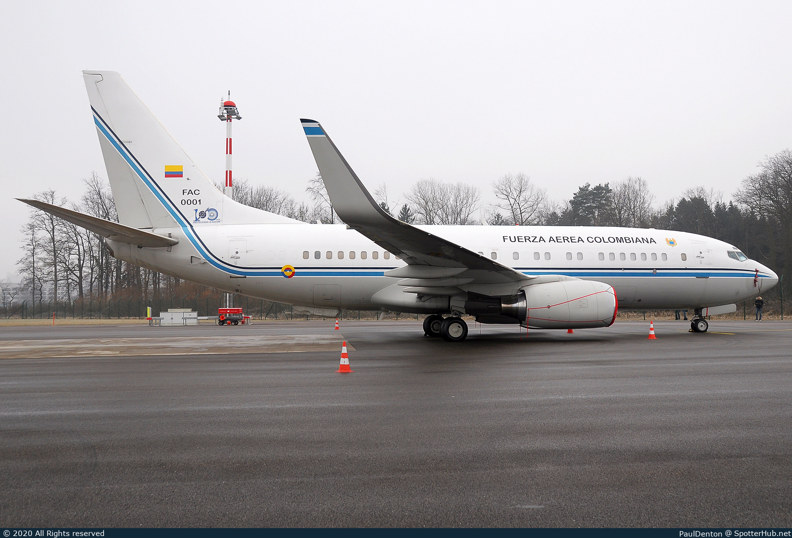 Photo of FAC0001 - Boeing 737-74V(BBJ) operated by Colombian Aerospace Force