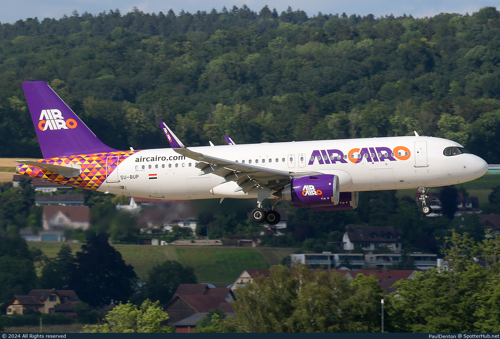 Photo of SU-BUP - Airbus A320-251N operated by Air Cairo