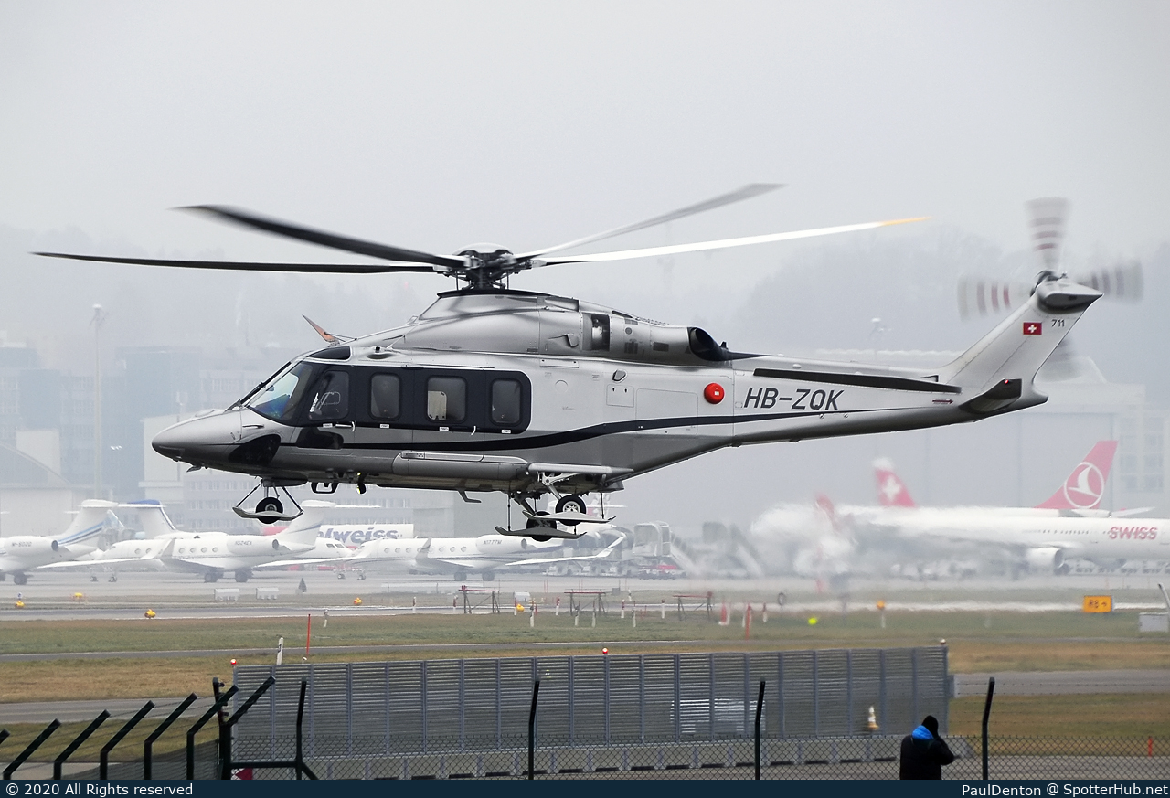 Photo of HB-ZQK - AgustaWestland AW139 operated by BHS Aviation
