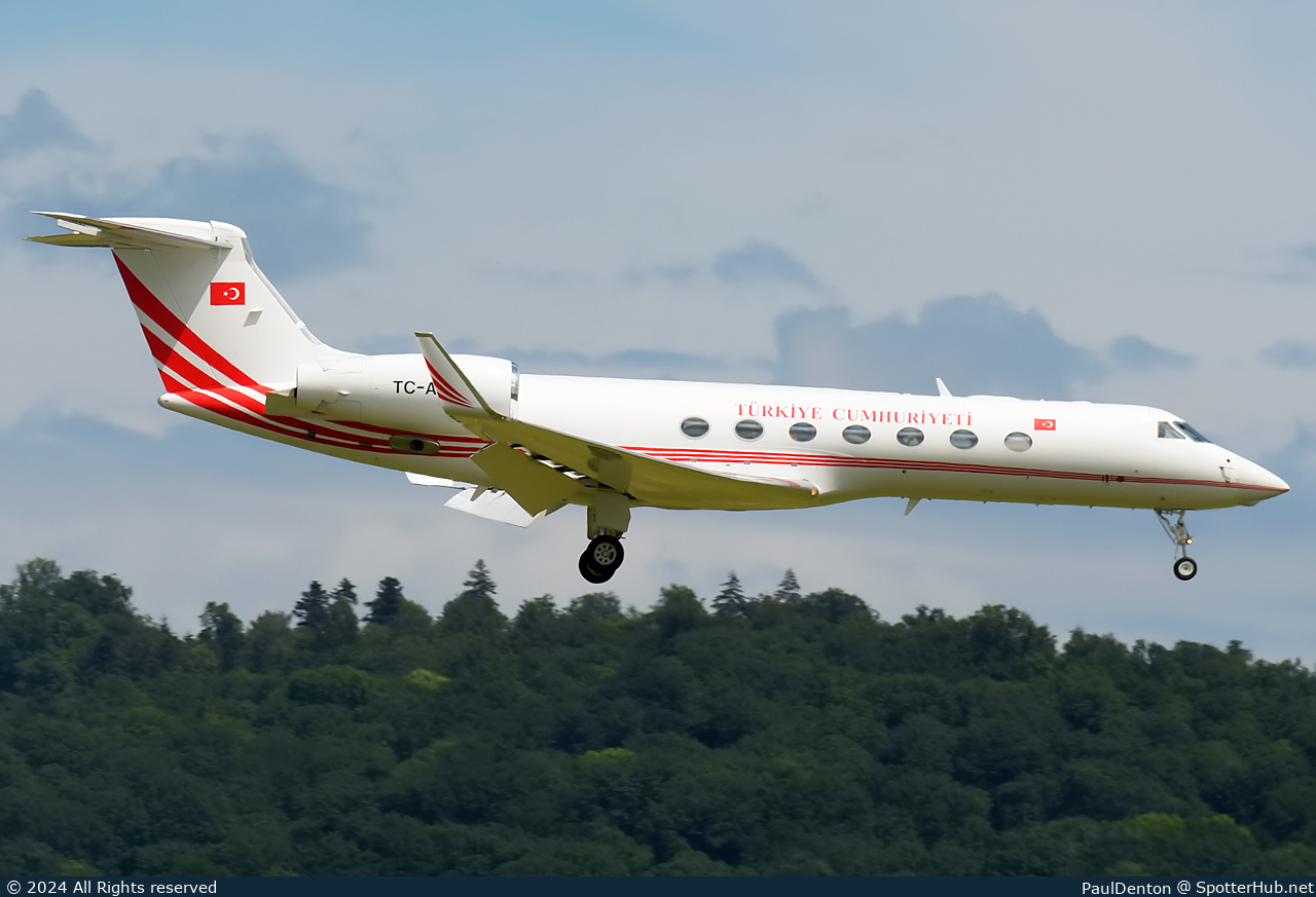 Photo of TC-ATA - Gulfstream GIV operated by Government of Türkiye