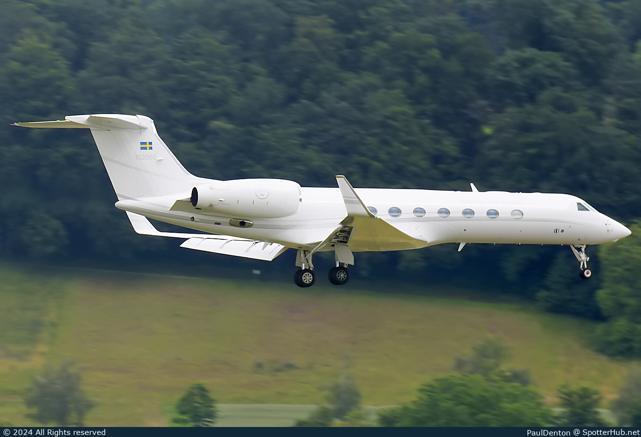 Photo of 102005 - Gulfstream Tp102D [GV-SP] operated by Swedish Air Force