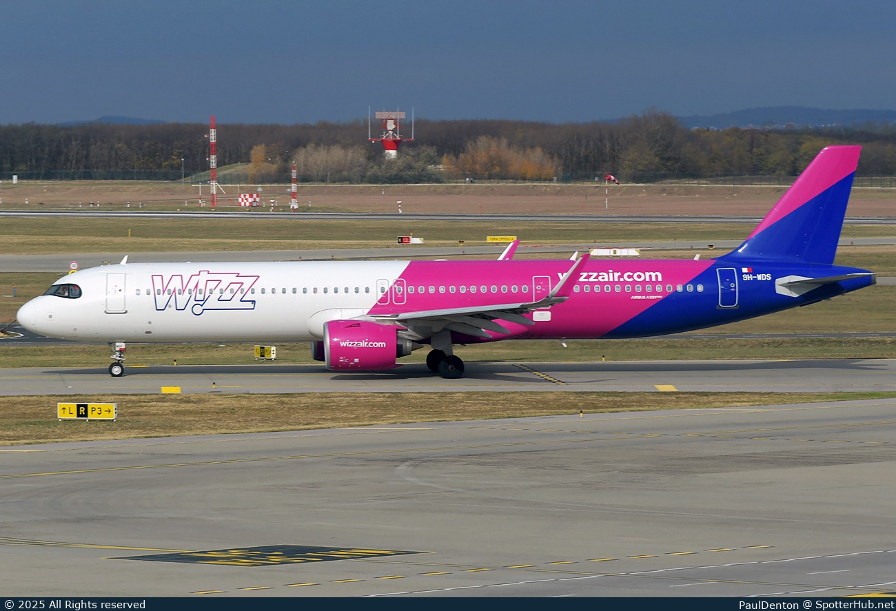 Photo of 9H-WDS - Airbus A321-271NX operated by Wizz Air Malta