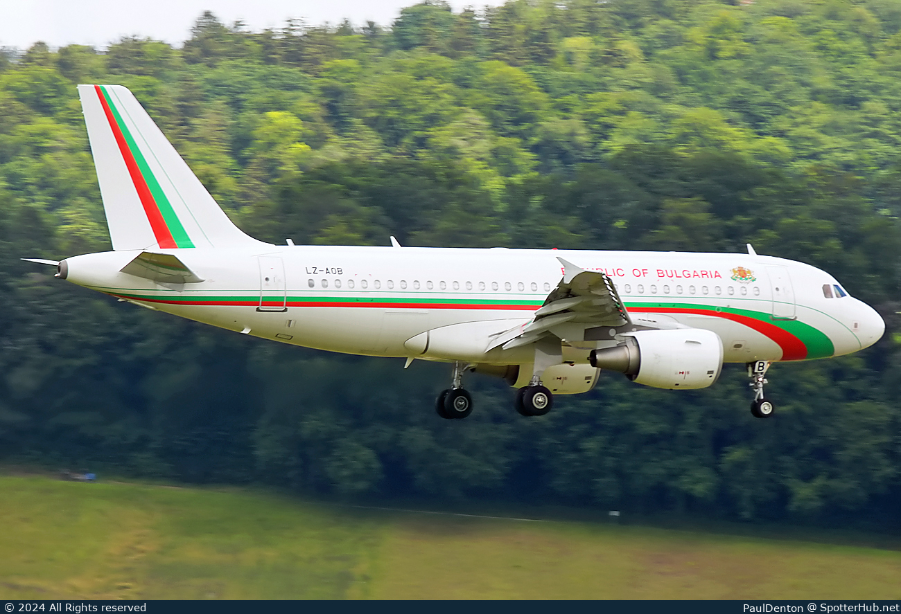 Photo of LZ-AOB - Airbus A319-112 operated by Government of Bulgaria