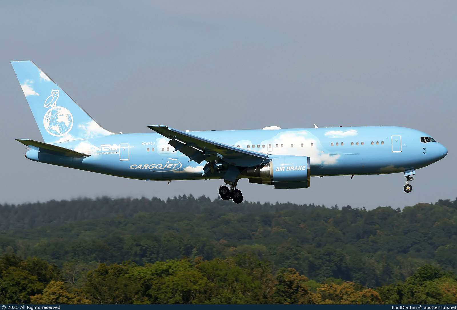 Photo of N767CJ - Boeing 767-24Q(ER) operated by Elan Express