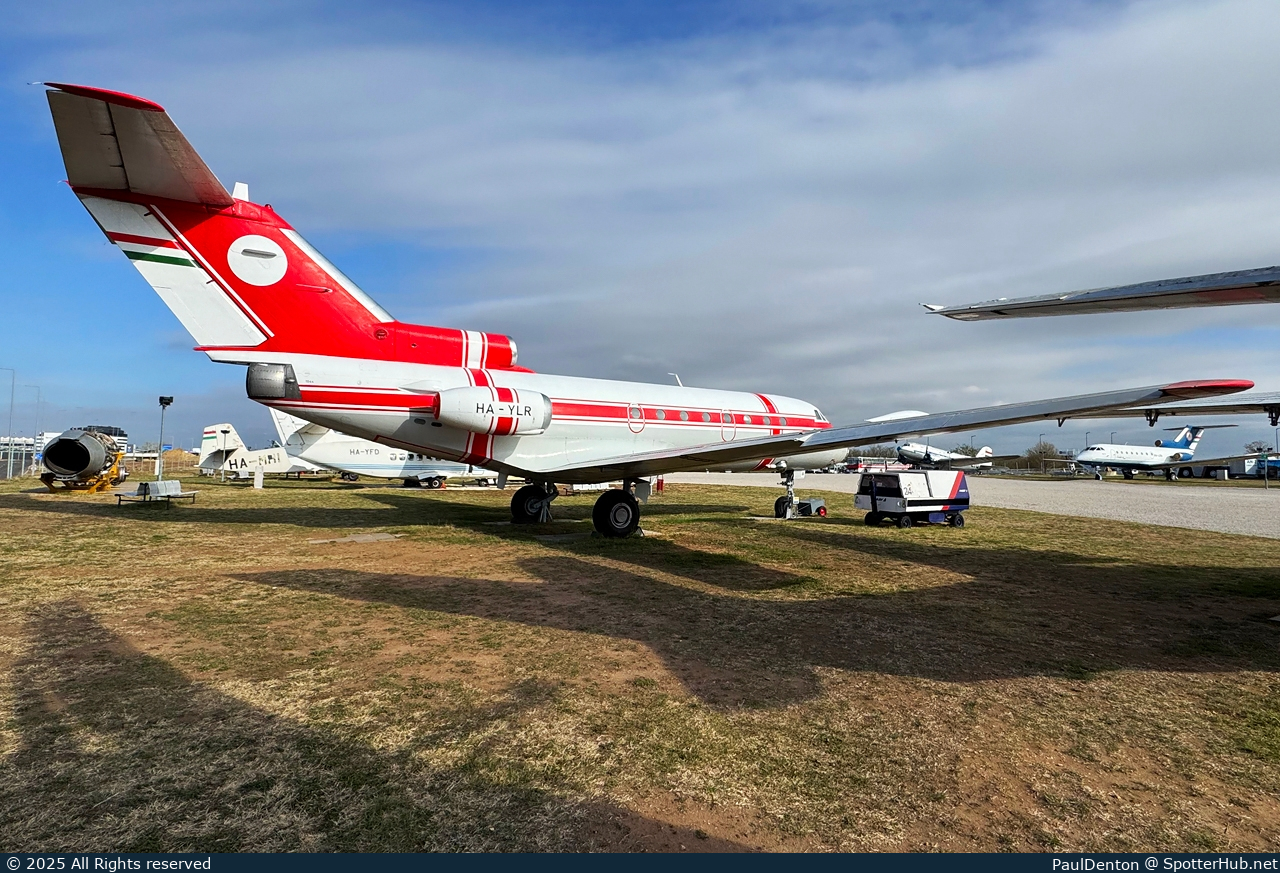 Photo of HA-YLR - Yakovlev Yak-40 operated by Flight Inspection Service