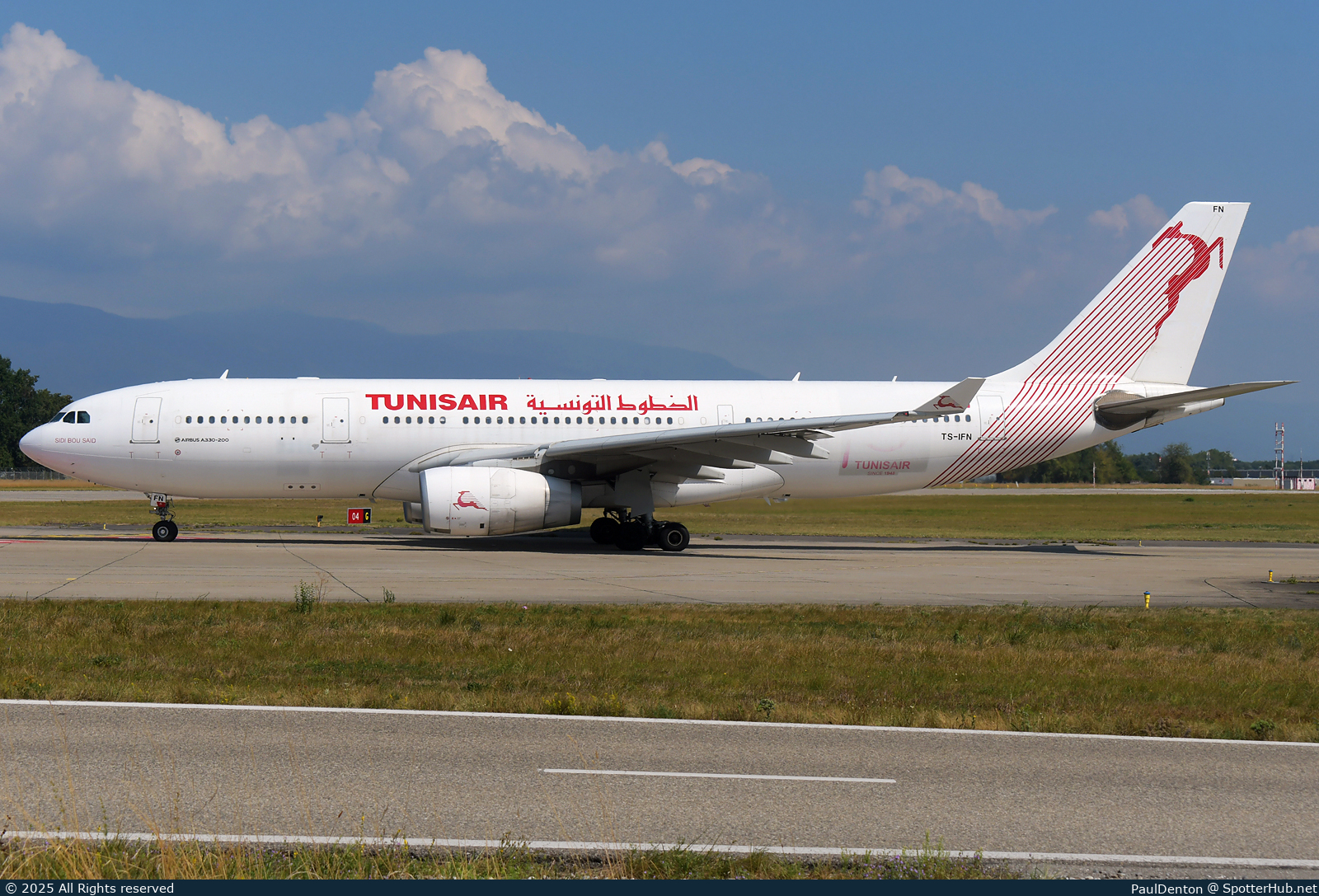 Photo of TS-IFN - Airbus A330-243 operated by Tunisair