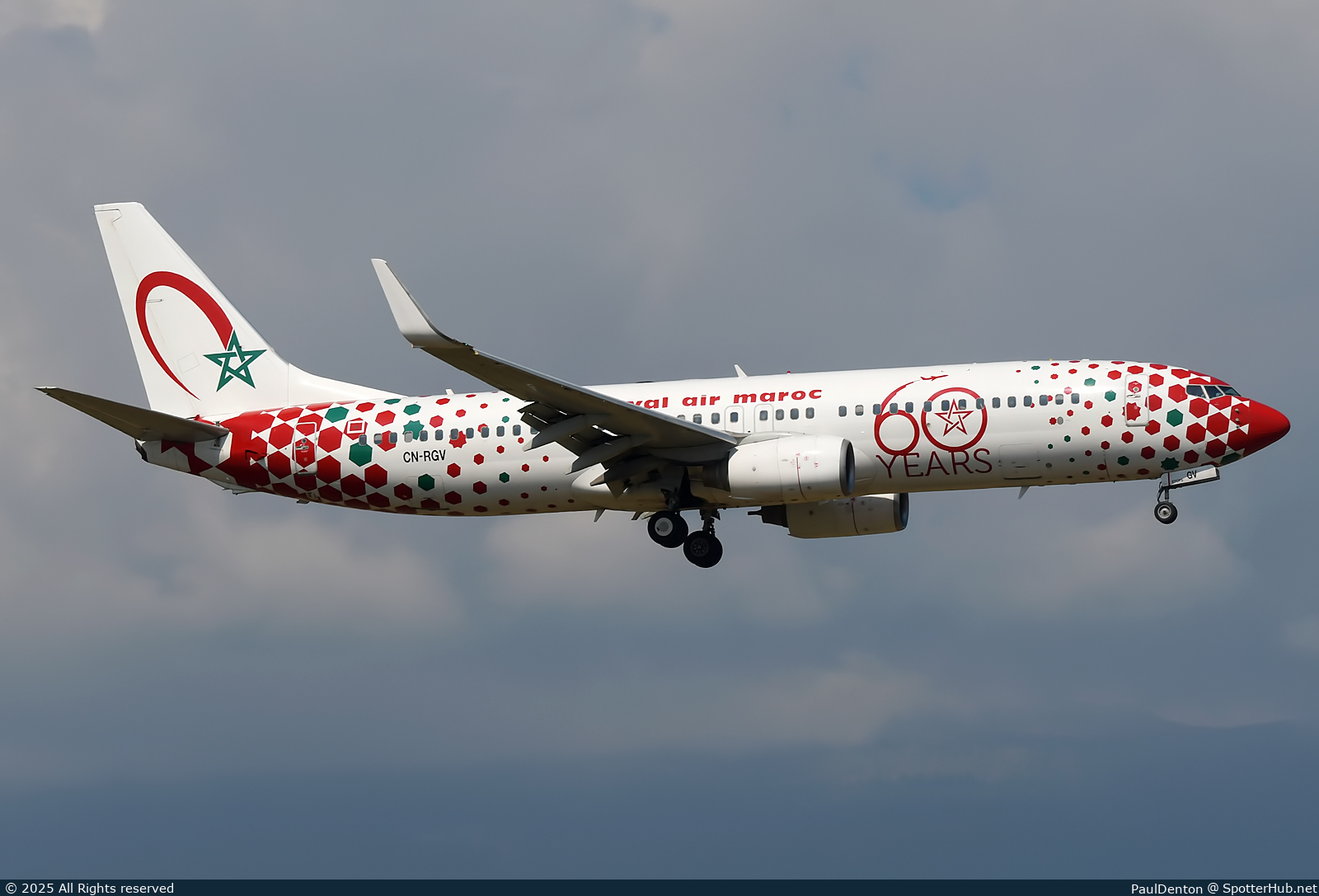 Photo of CN-RGV - Boeing 737-85P operated by Royal Air Maroc