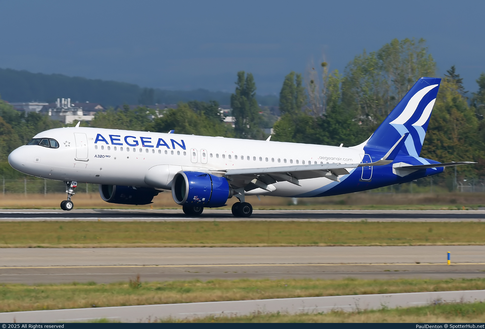 Photo of SX-NEM - Airbus A320-271N operated by Aegean Airlines