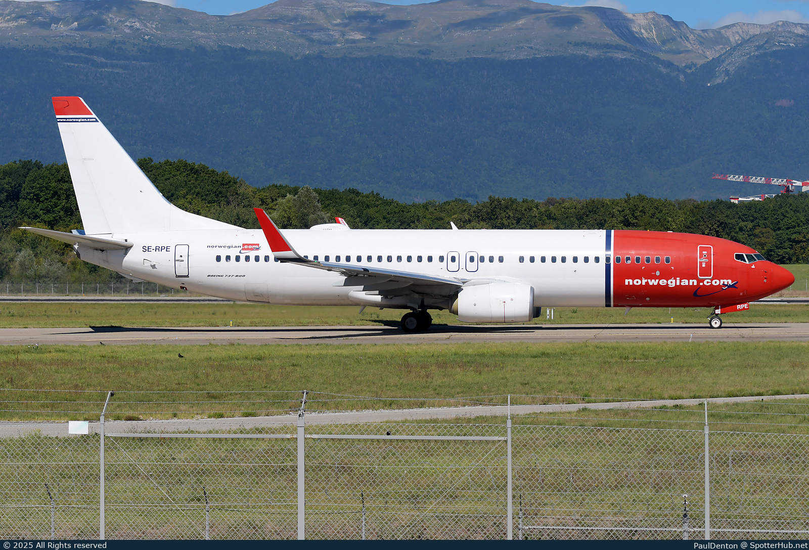 Photo of SE-RPE - Boeing 737-8JP operated by Norwegian Air Sweden