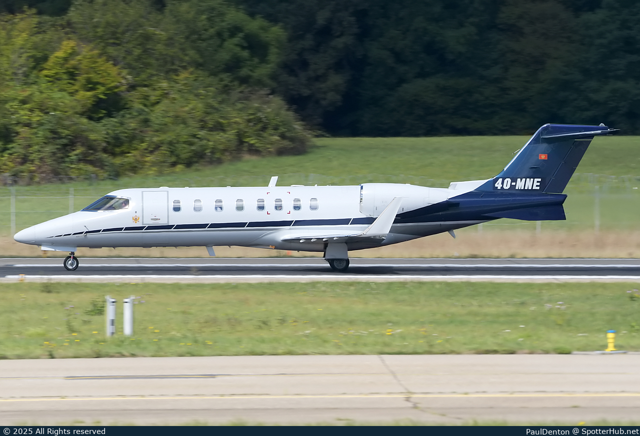 Photo of 4O-MNE - Bombardier Learjet 45 operated by Government of Montenegro