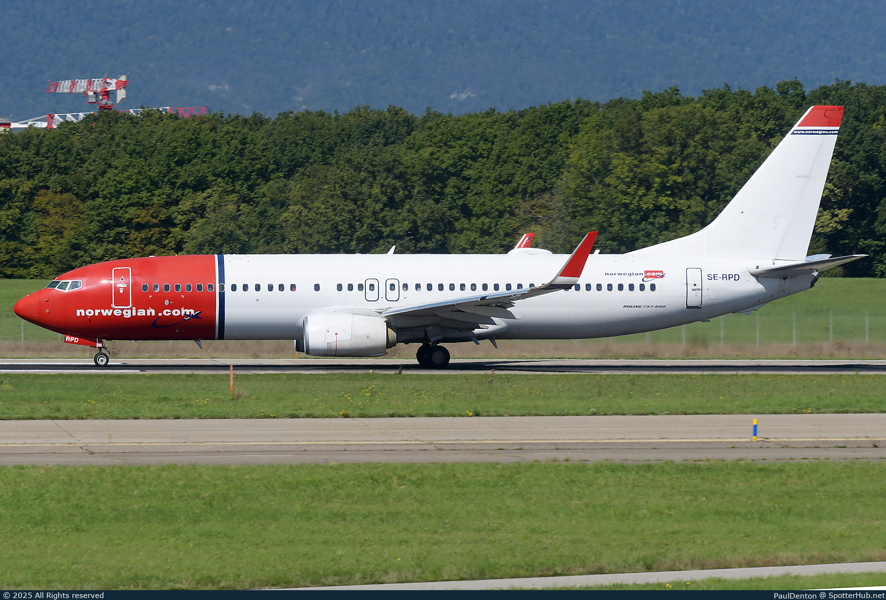 Photo of SE-RPD - Boeing 737-8JP operated by Norwegian Air Sweden