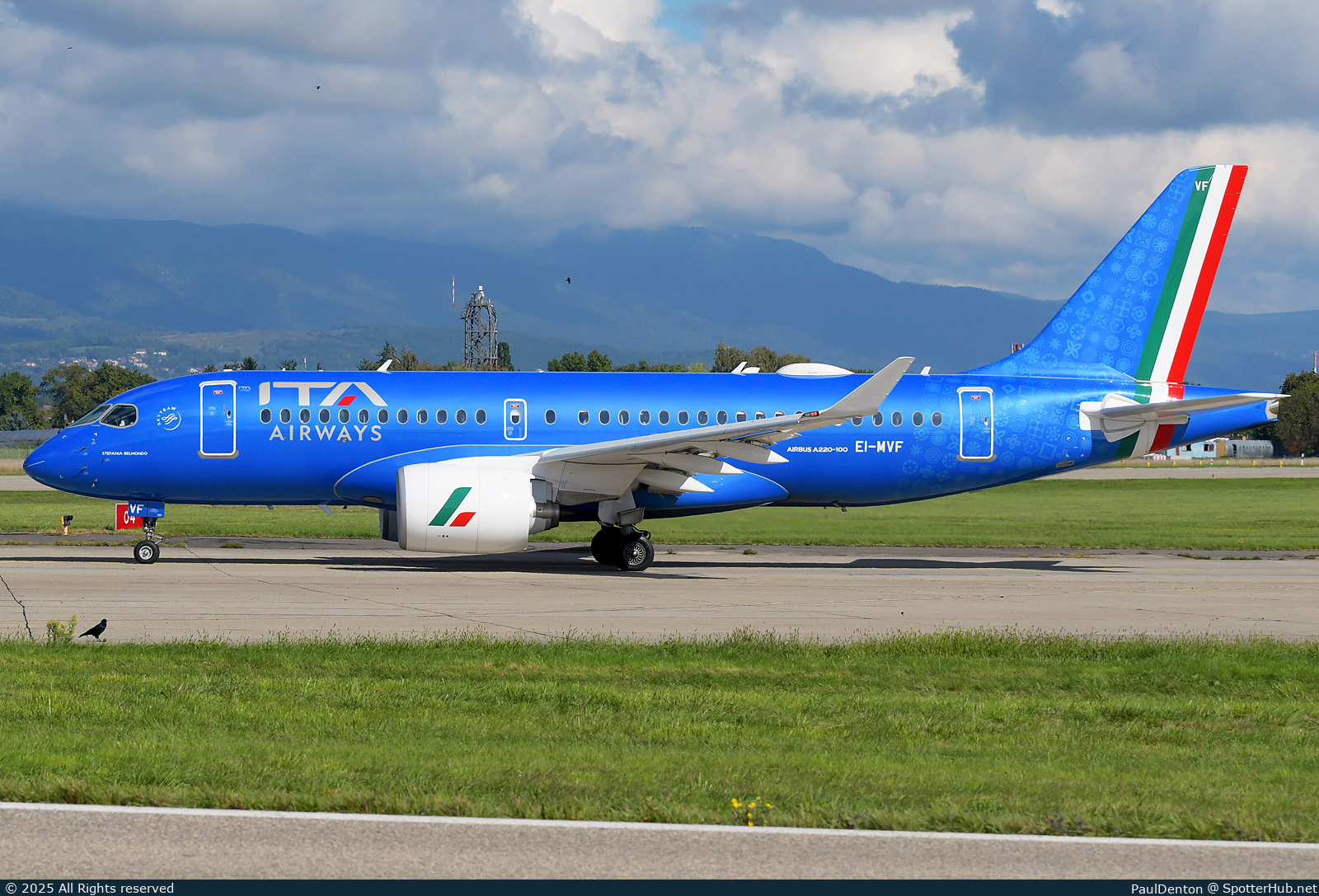 Photo of EI-MVF - Airbus A220-100 operated by ITA Airways