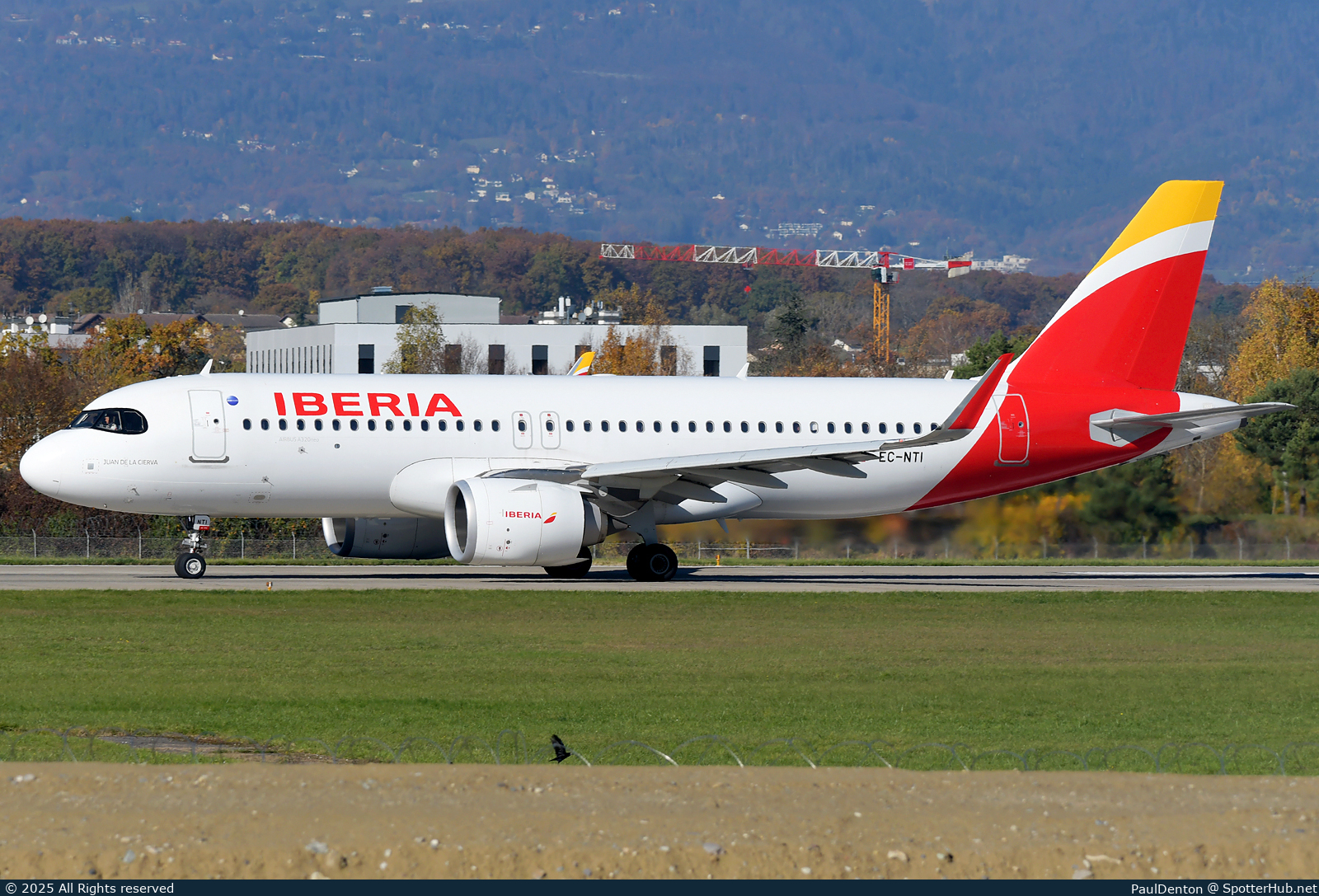 Photo of EC-NTI - Airbus A320-251N operated by Iberia