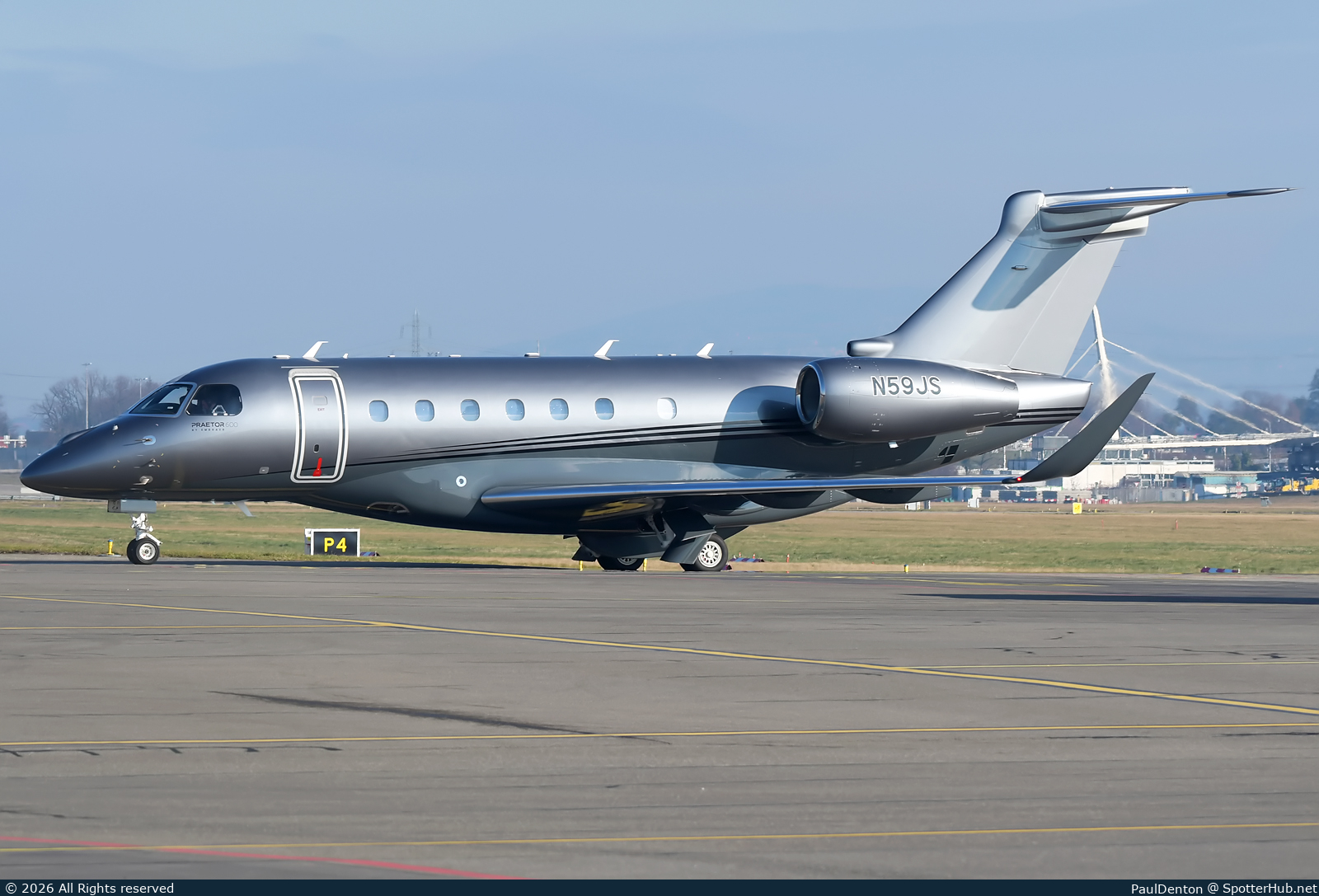 Photo of N59JS - Embraer Praetor 600 operated by Private
