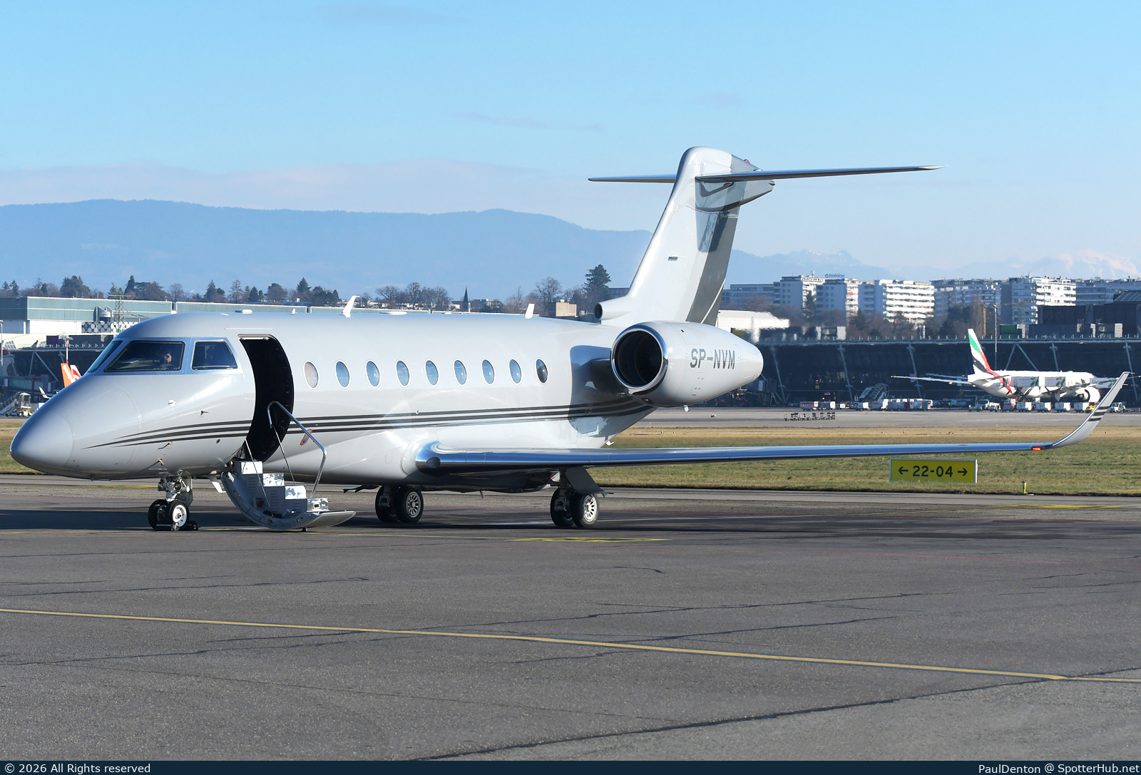 Photo of SP-NVM - Gulfstream G280 operated by AMC Aviation