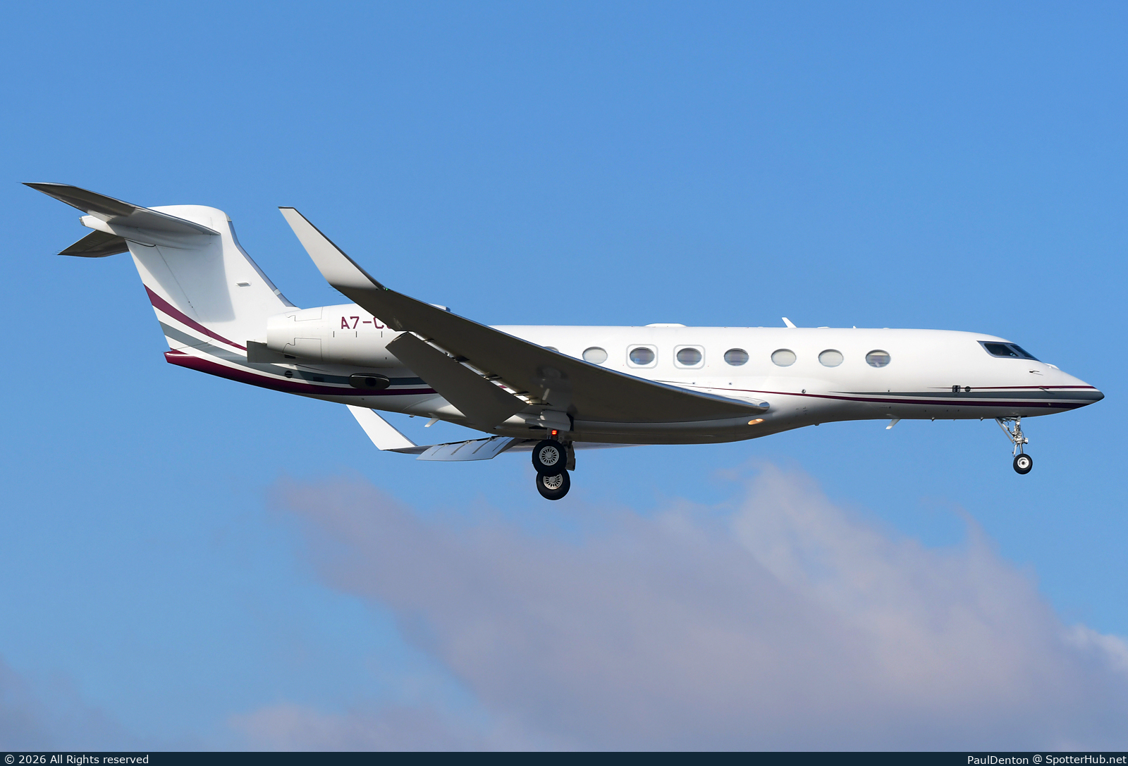Photo of A7-CGD - Gulfstream G650ER operated by Qatar Executive