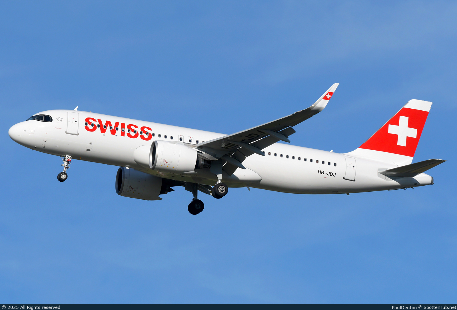 Photo of HB-JDJ - Airbus A320-271N operated by Swiss International Air Lines