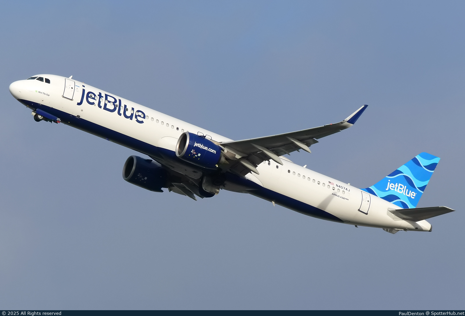 Photo of N4074J - Airbus A321-271NX operated by jetBlue Airways