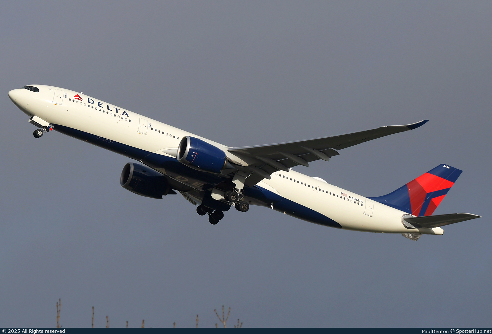 Photo of N436DX - Airbus A330-941 operated by Delta Air Lines