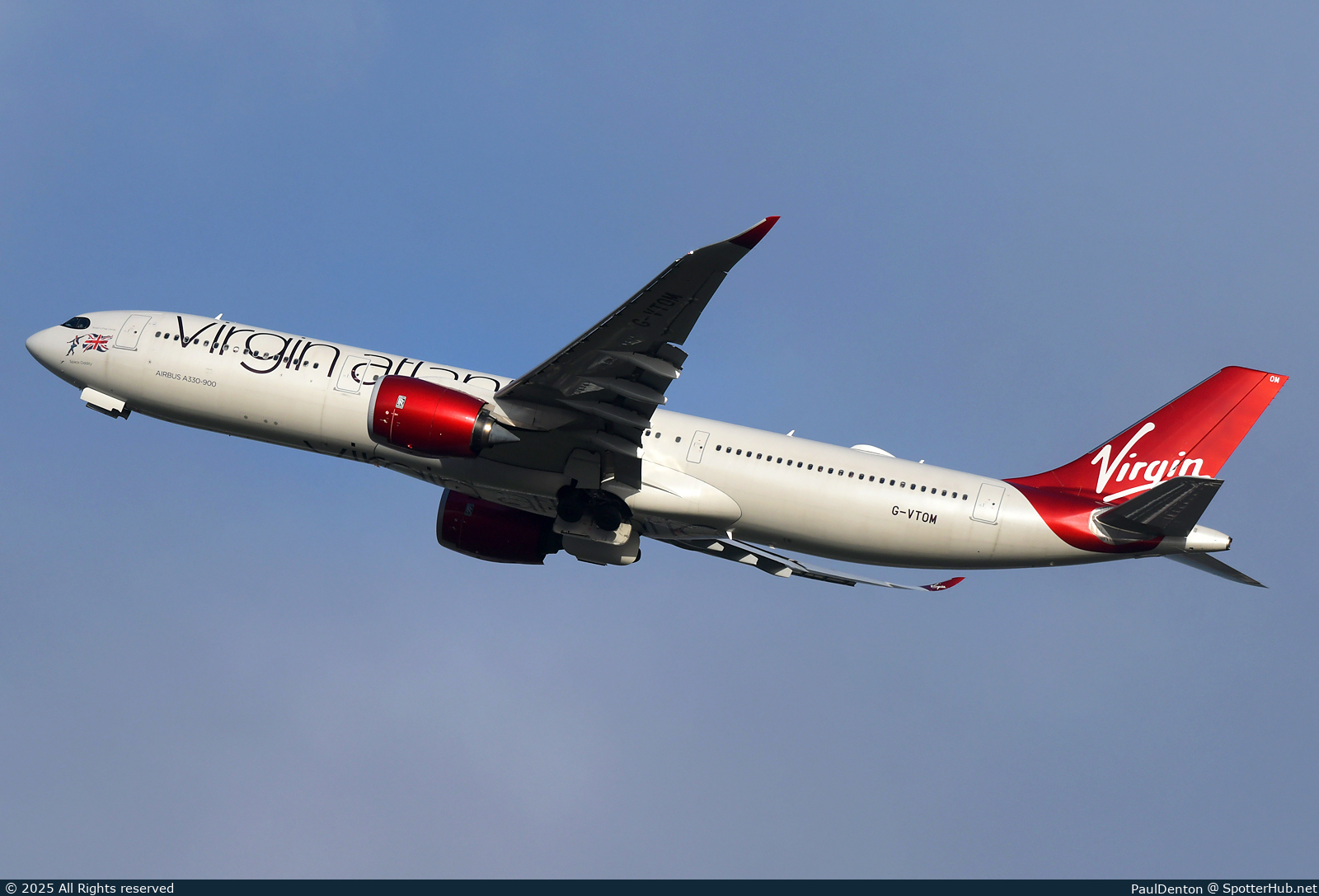 Photo of G-VTOM - Airbus A330-941 operated by Virgin Atlantic Airways